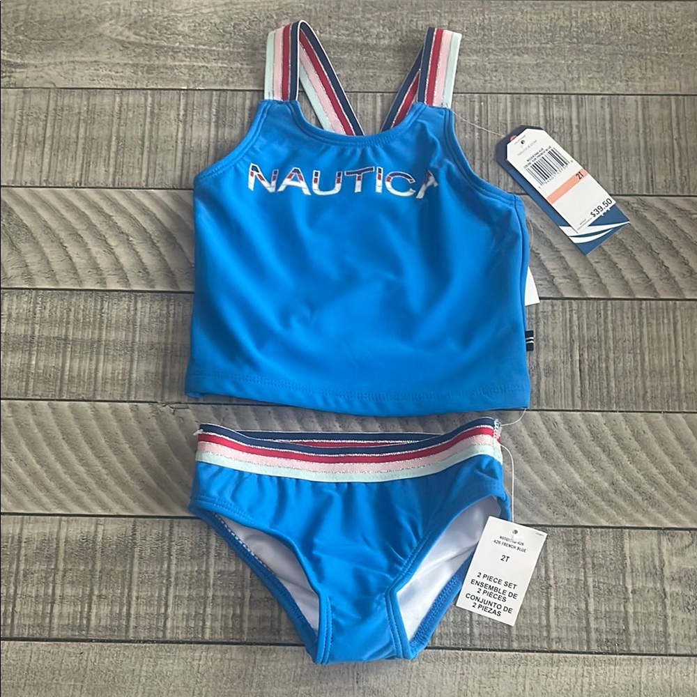 Nautica Kids Blue Swim Set
